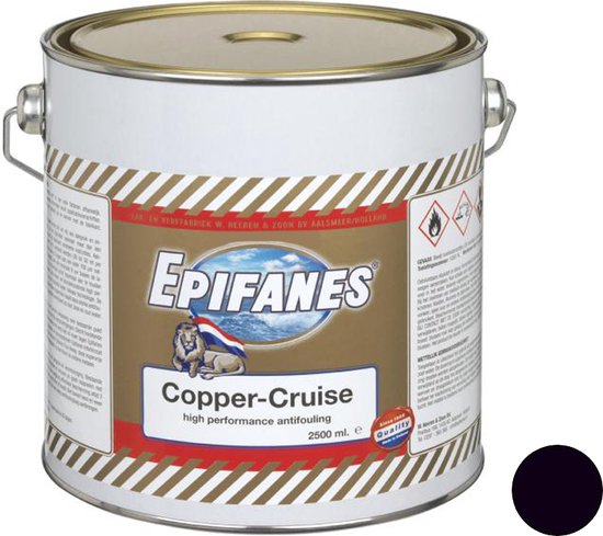 Epifanes Copper-Cruise Zwart - 2.5 Liter