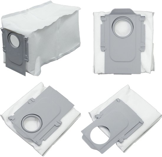 Roborock P10 Pro Stofzakken (6 Stuks, Plus.Parts® alternatief voor 8.02.0239)