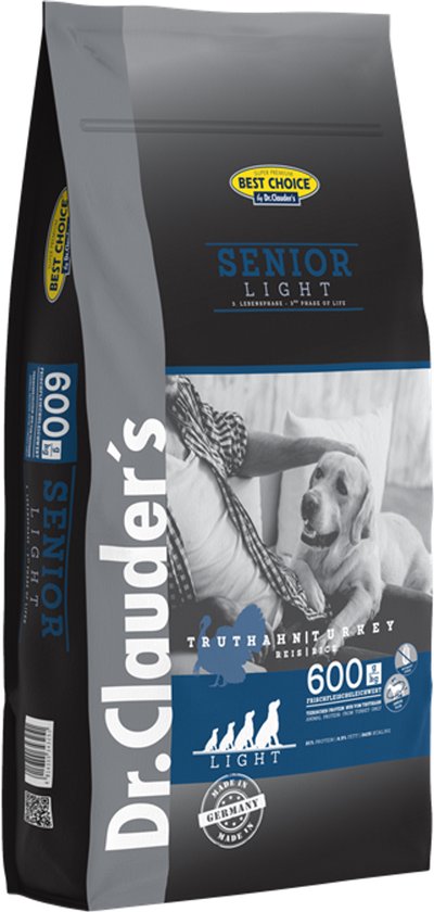Dr. Clauders All Breed Senior & Light 12,5kg - Honden droogvoer