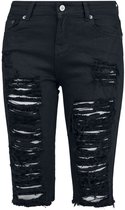 Forplay Destroyed Shorts Dames Shorts - zwart - 31