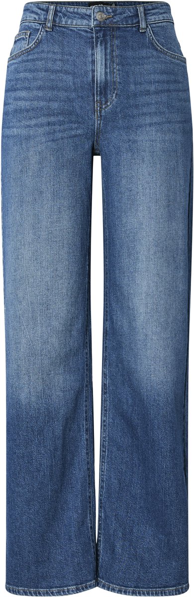 PIECES - PCSILKE MW WIDE JEANS MB NOOS BC - Meisjes - Jeans