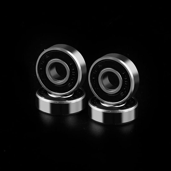 4 Stück Kugellager 608rs ABEC-9 - 8x22x7mm Für Skateboard & Roller