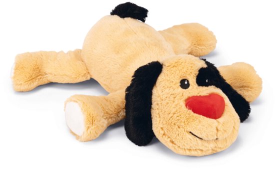 Beeztees XL-Knuffel Belle - Hondenspeelgoed - Pluche - Licht Bruin - 48x46x11 cm