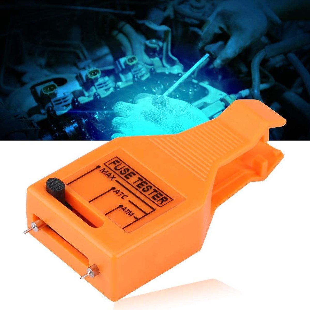 Fuse Checker Fuse Tester Fuse Puller voor mini-standaard en maxi autozekeringen van kunststof met html Functie .