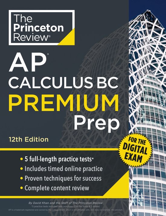 College Test Preparation- Princeton Review AP Calculus BC Pr ... - cover