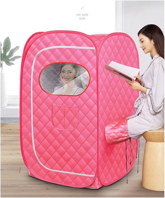 Mobiele sauna voor thuis 2 personen, 1000 W draagbaar