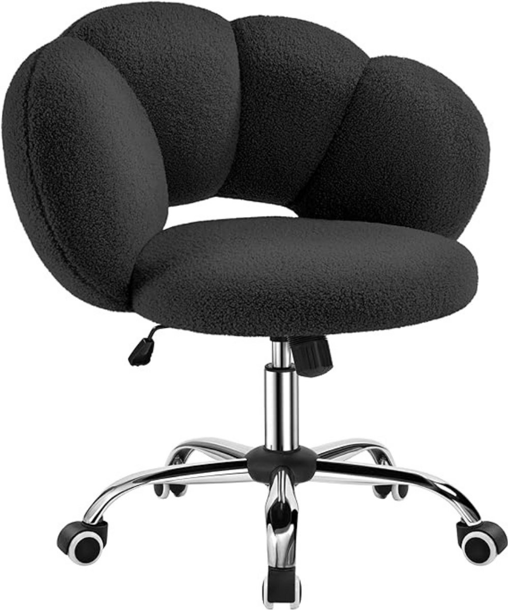 ApexArte® Make up Stoel - Kaptafel Kruk - Visagie - Zwart