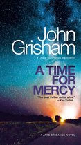 John Grisham, #1 New York Times Bestseller, "A Time for Mercy" boekomslag met een nachtelijke hemel en zonsondergang.