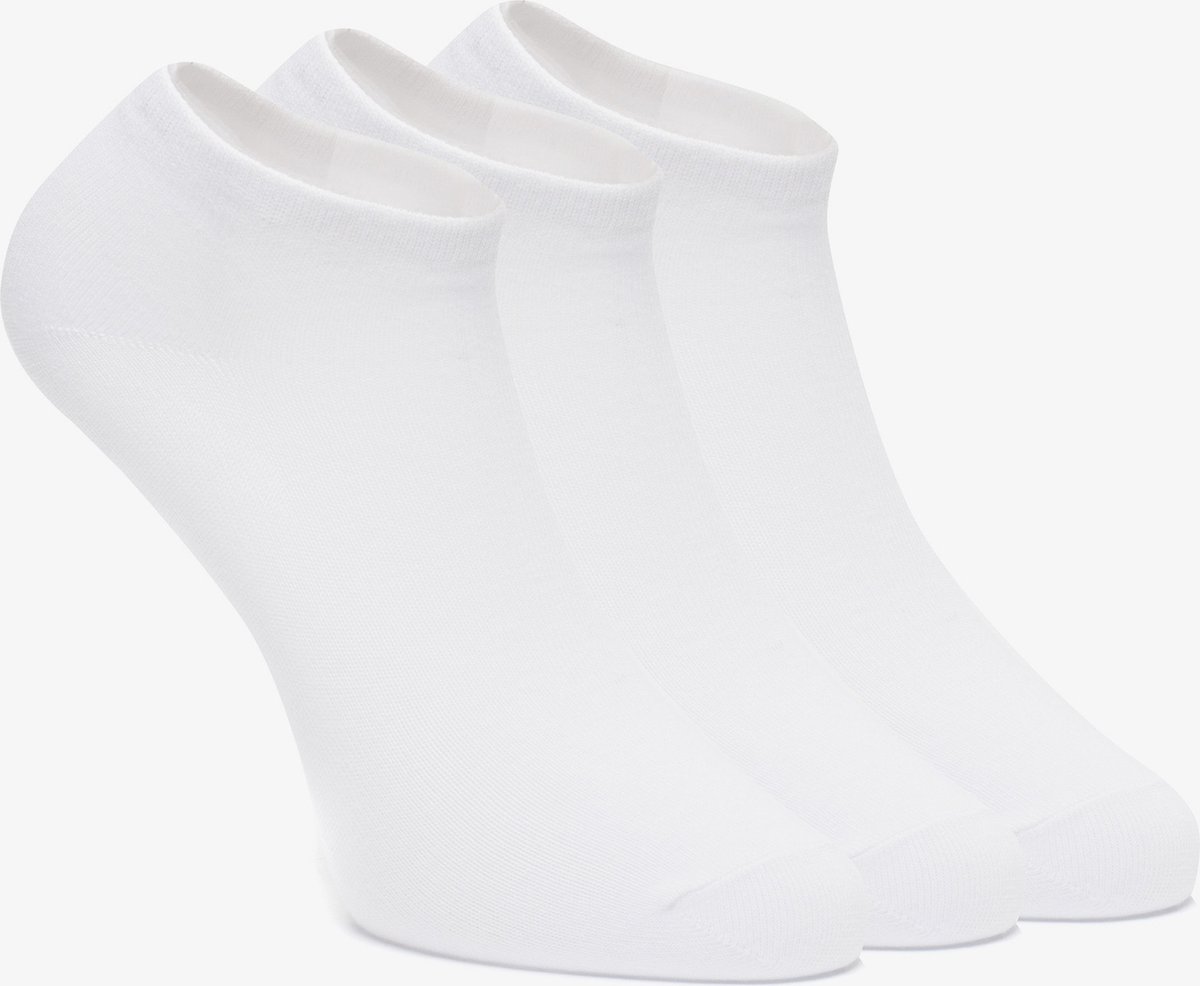 3 paar Osaga sport sneakersokken - Wit - Maat 35/38