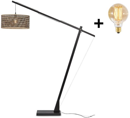 Floor Lamp - JAVA - XL - Bamboo | bol
