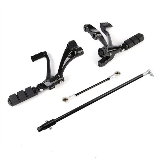 RÉTROVISEURS MOTO CHROME pour Harley Davidson Road Glide Sportster 1200