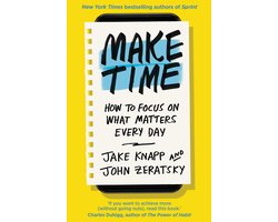 Omslag van Make Time