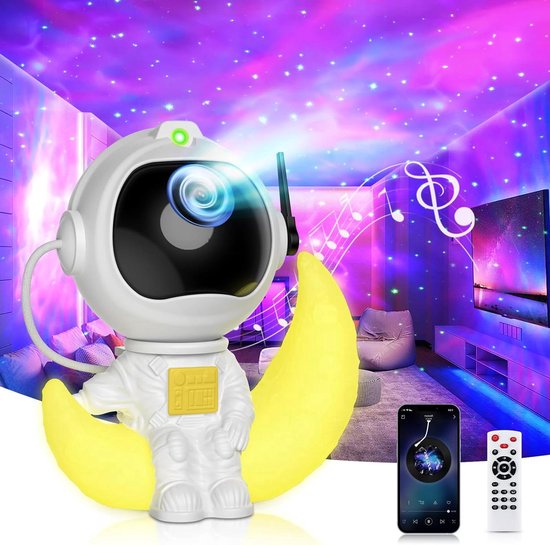 Galaxy projector - Sterrenhemel - Sterren projector - Nachtlampje - Ru