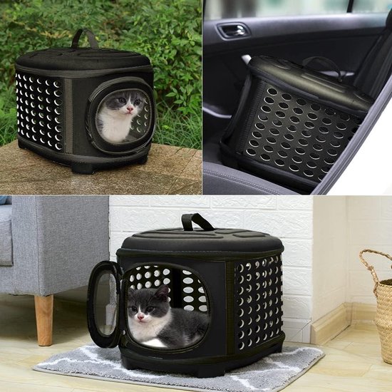 Opvouwbare Kattentransportbox, Opvouwbare Kattendraagtas