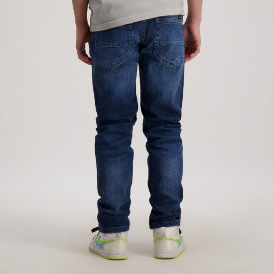VERTBAUDET Jean Slim Garçon MorphologiK Waterless Tour De Hanches Fin - Denim Gris Foncé 9A