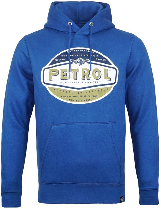 Petrol Industries Kapuzenpullover Hoodie mit Kapuze, Kordelzug und