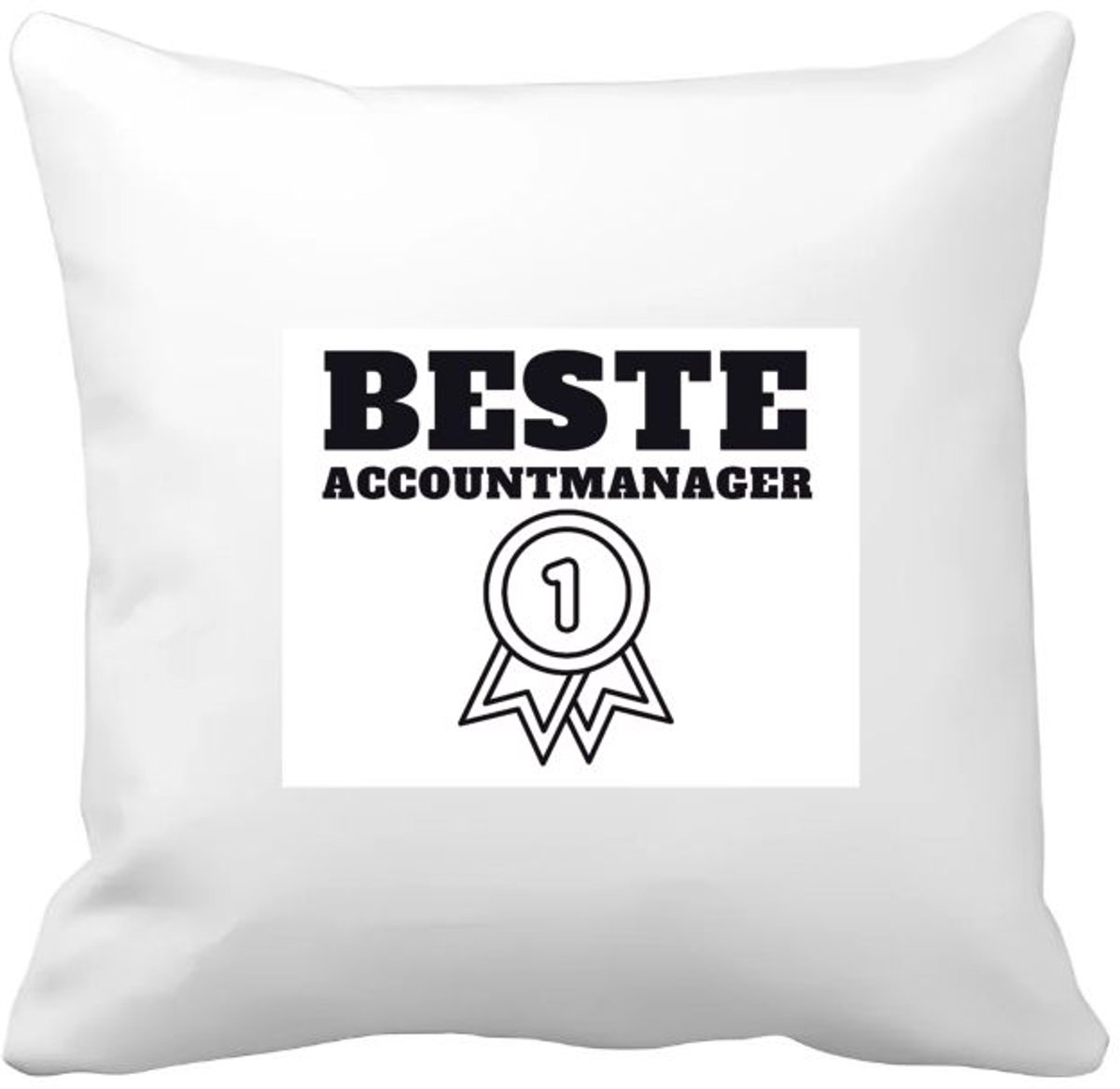 Akyol - beste accountmanager Kussen hoes - Beste accountmanager - collega - welkom - afscheid - 40 bij 40 cm