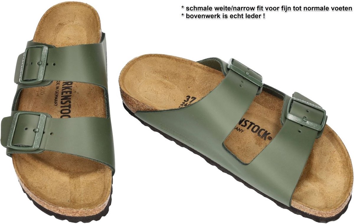 Birkenstock -Dames – slippers & muiltjes Groen