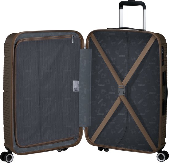 American Tourister Koffer -Speedplay spinner (4 wiel) 66/24 TSA - Pearl - 3.5 kg - 65 l