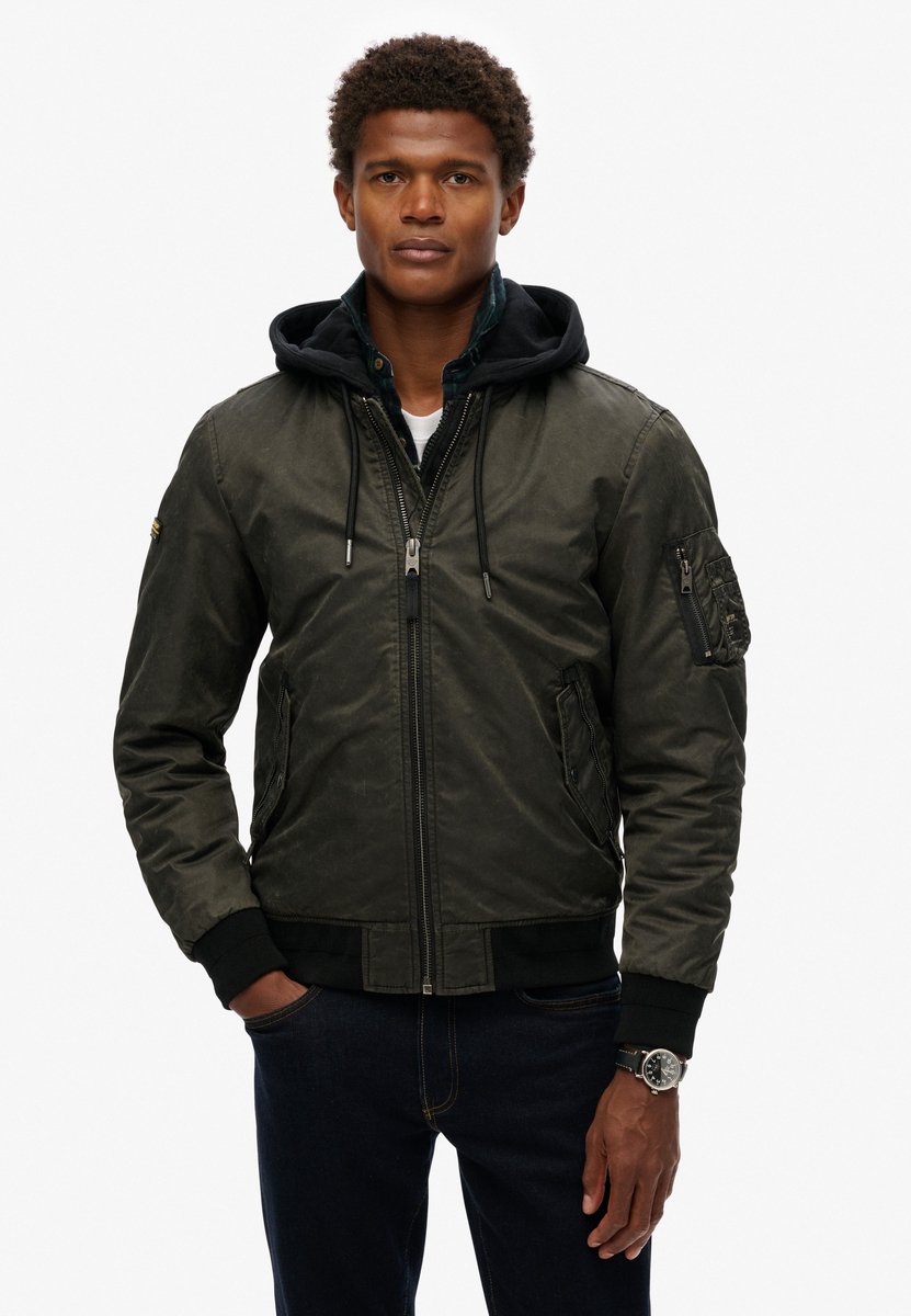 Superdry Military MA1 bomberjack Heren Buitenjassen Groen