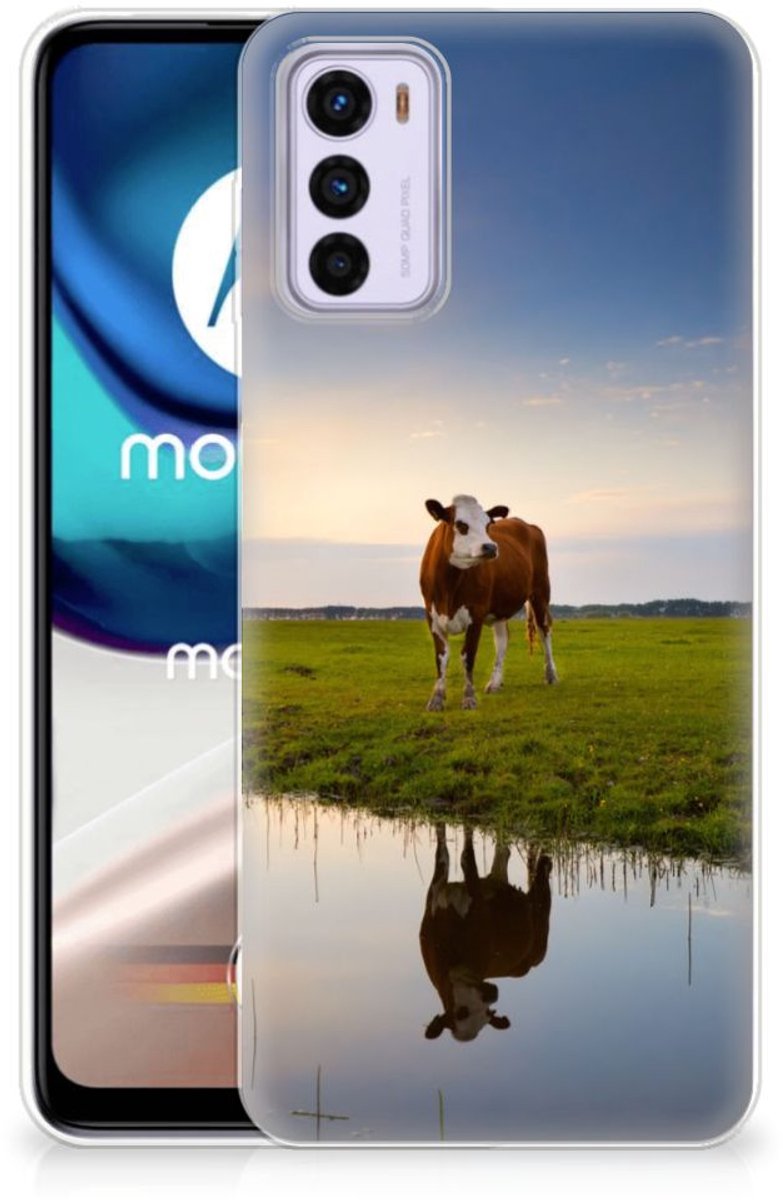 Motorola Moto G42 TPU Hoesje Koe