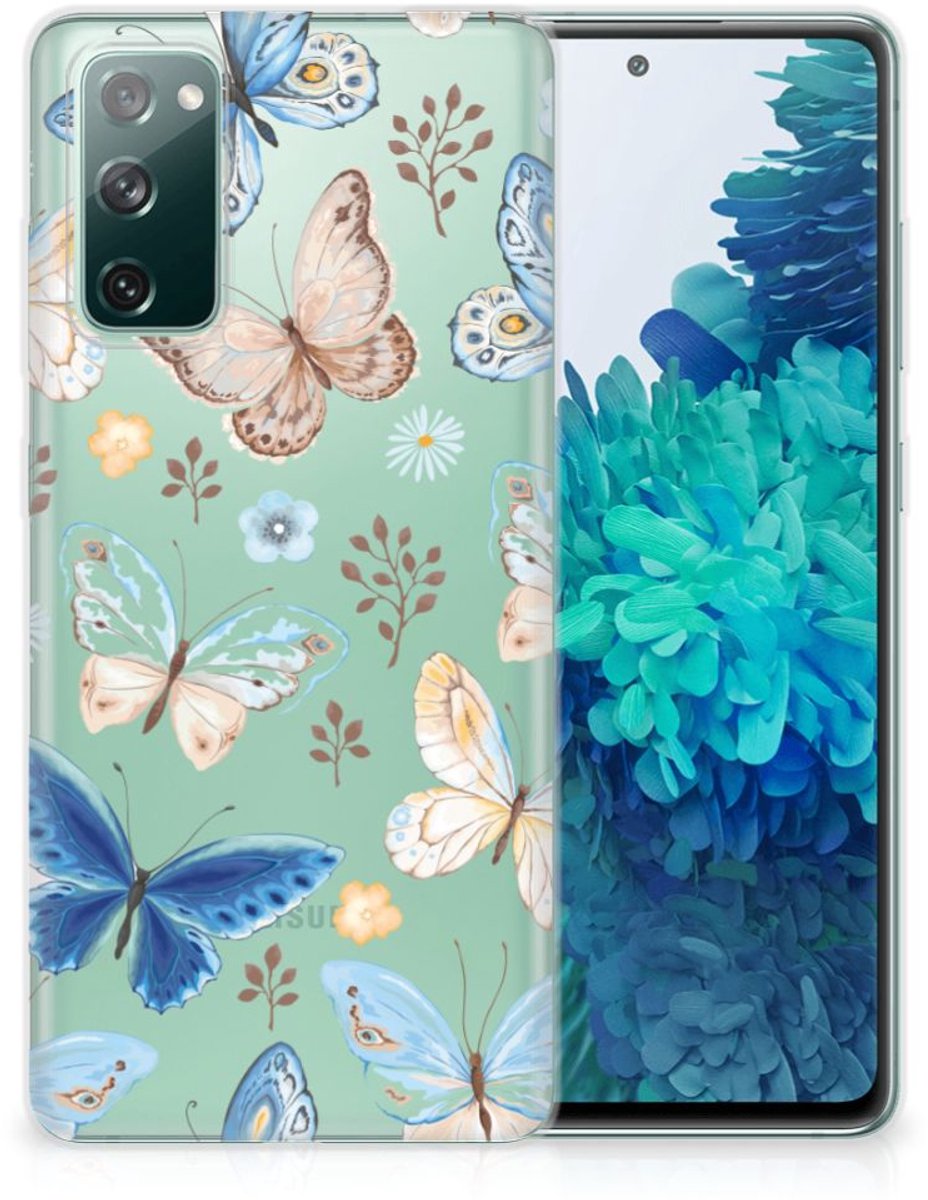 TPU Hoesje voor Samsung Galaxy S20 FE Vlinder