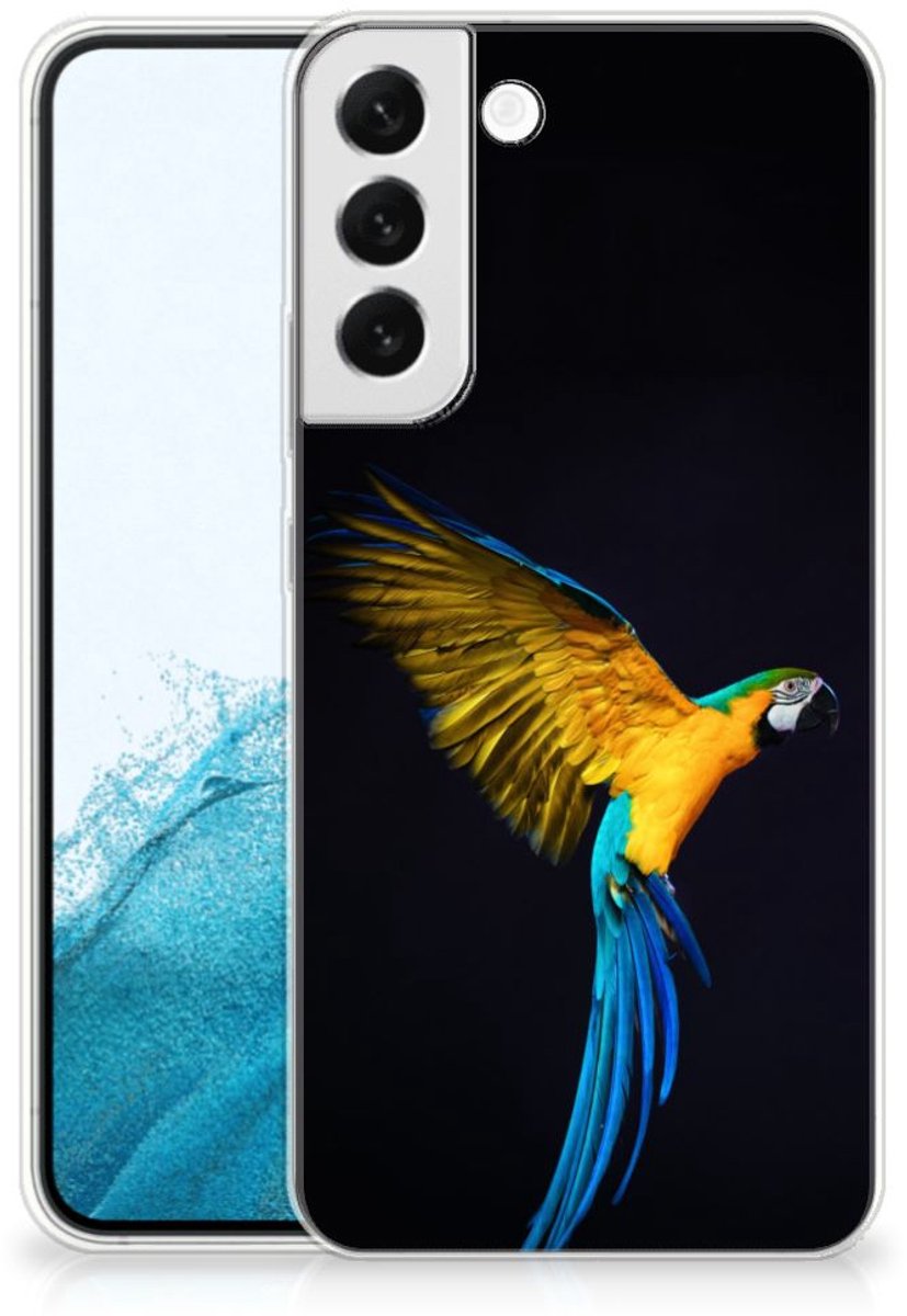 Samsung Galaxy S22 Plus TPU Hoesje Papegaai