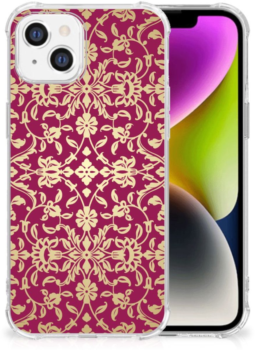 Anti Shock Case iPhone 14 Barok Pink