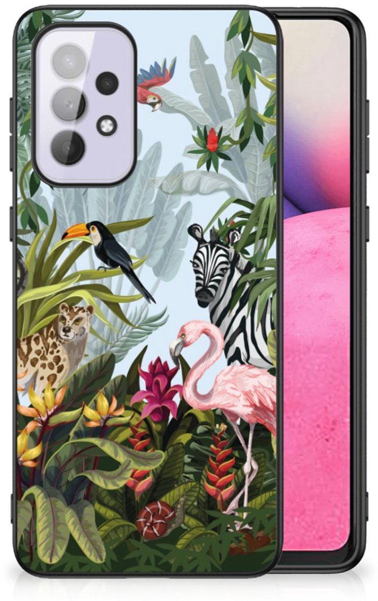 Dierenprint Telefoonhoesje voor Samsung Galaxy A33 5G Jungle