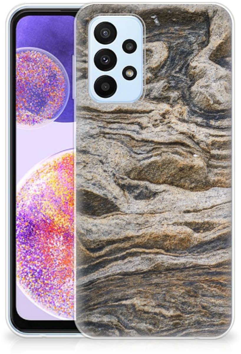 Samsung Galaxy A23 TPU Siliconen Hoesje Steen