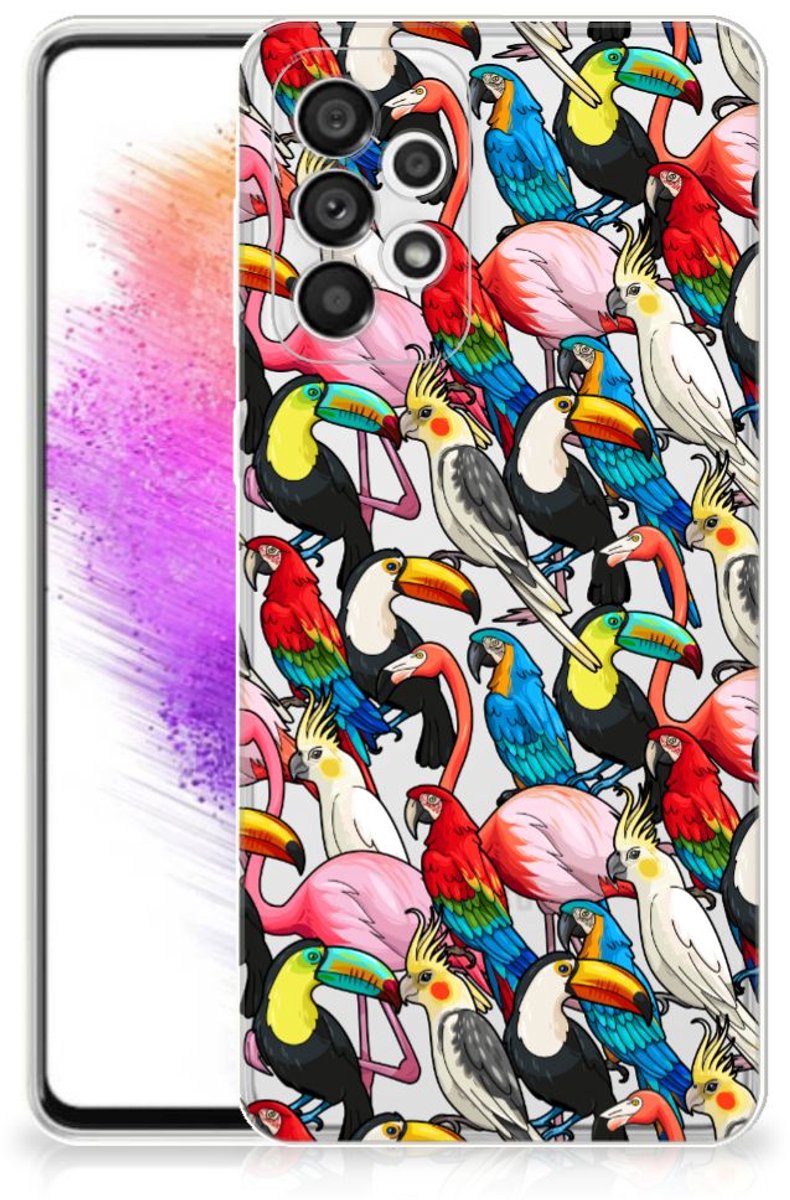 Samsung Galaxy A73 5G TPU Hoesje Birds
