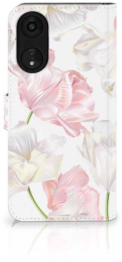Coque Téléphone OPPO A78 5G | A58 5G PU Premium Housse pour Belles Fleurs Cadeau d'anniversaire Petite Amie
