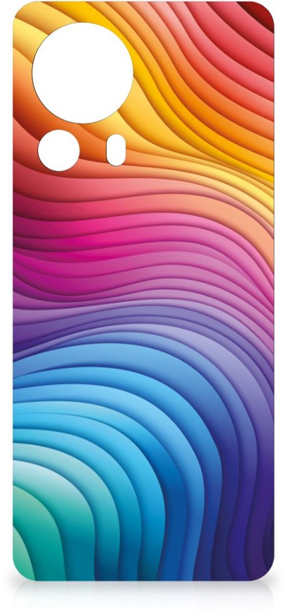 TPU Hoesje voor Xiaomi 13 Lite Regenboog