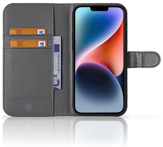 Housse Coque pour iPhone 15 Plus Coque Téléphone Tuiles Couleur