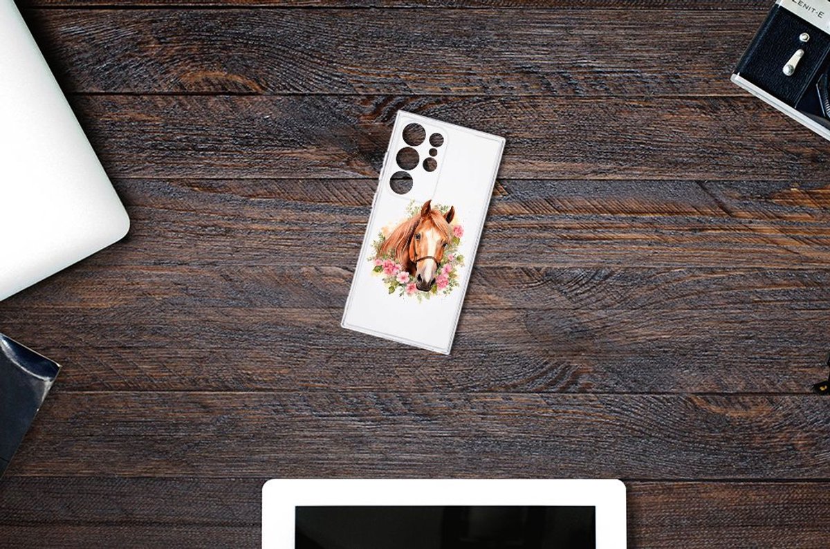 TPU Hoesje voor Samsung Galaxy S24 Ultra Paard