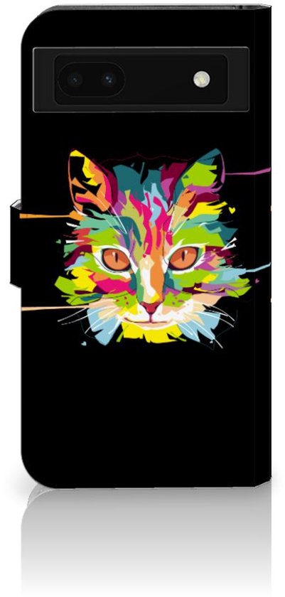 Coque Smartphone Google Pixel 6A Coque Couleur Cat
