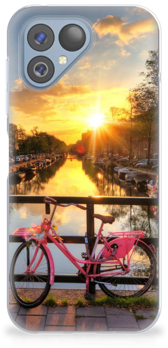 Fairphone 5 Siliconen Back Cover Amsterdamse Grachten