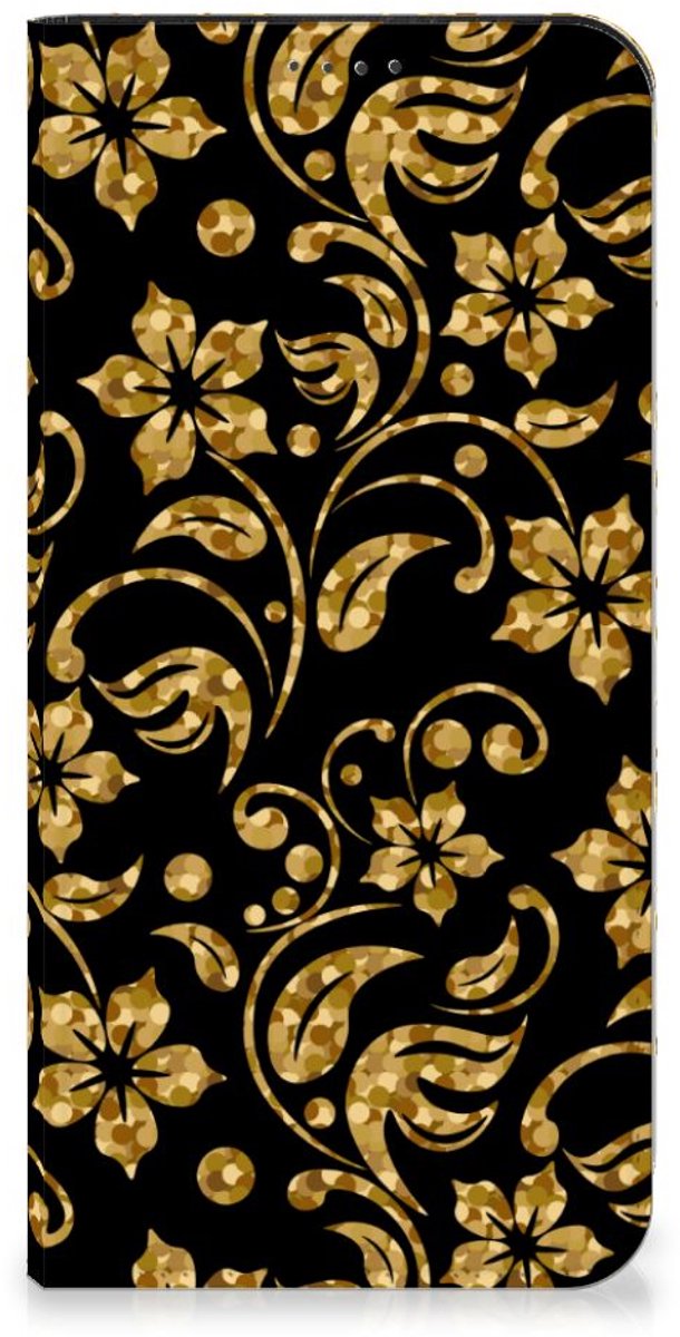 Fairphone 5 Smart Cover Gouden Bloemen
