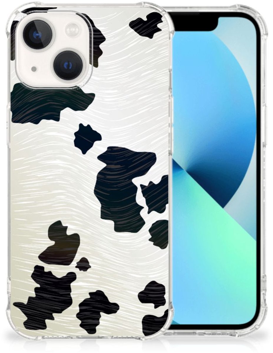 iPhone 13 Case Anti-shock Koeienvlekken