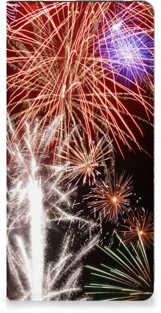 OPPO Reno8 T 5G Hippe Standcase Vuurwerk