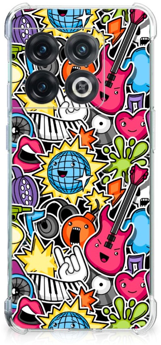 OnePlus 10 Pro Anti Shock Bumper Case Punk Rock