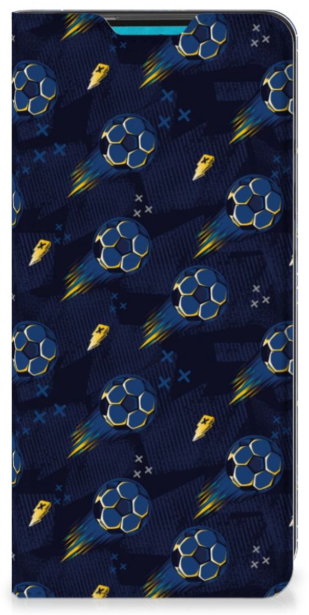 Hoesje met Magneet voor Samsung Galaxy A73 Voetbal