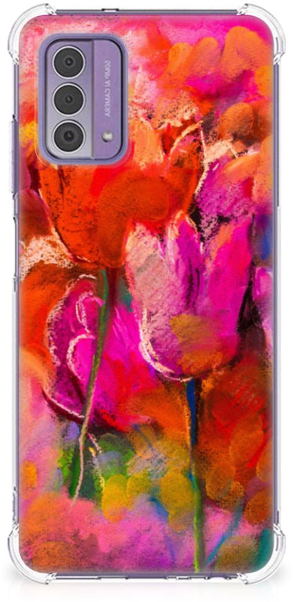 Back Cover voor Back Cover Nokia G42 Tulips