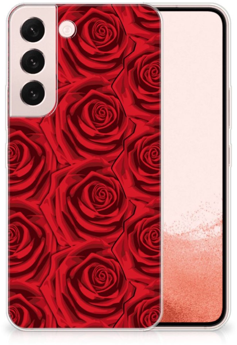 Samsung Galaxy S22 TPU Case Red Roses