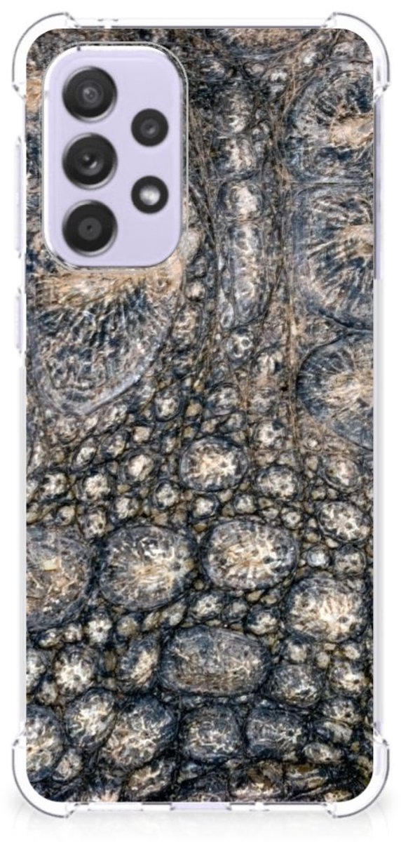 Samsung Galaxy A33 Case Anti-shock Krokodillenprint