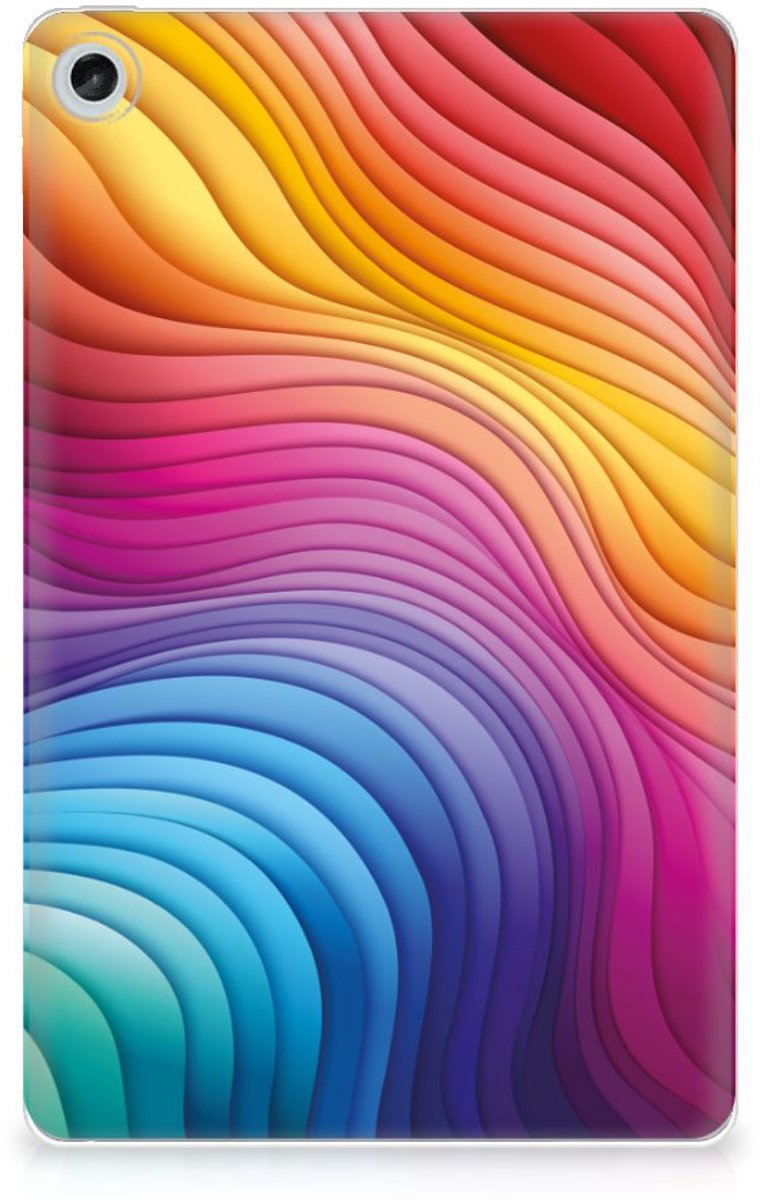Back Cover voor Lenovo Tab M10 Plus (3e generatie) Regenboog