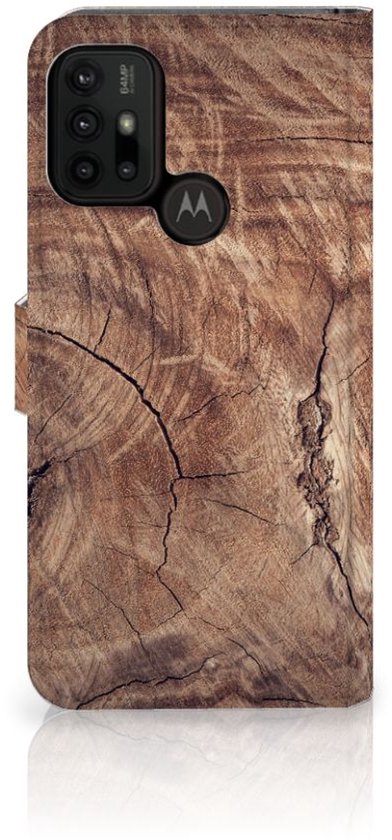 Coque pour smartphone avec naam Motorola Moto G10 | G20 | Tronc d'arbre pour téléphone portable G30