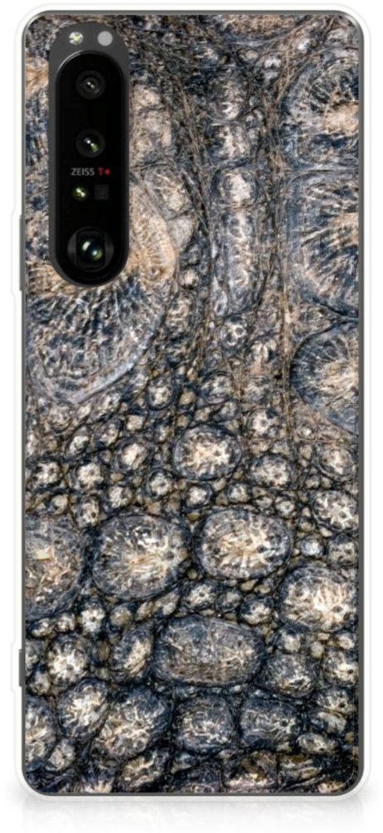 Sony Xperia 1 III TPU Hoesje Krokodillenprint