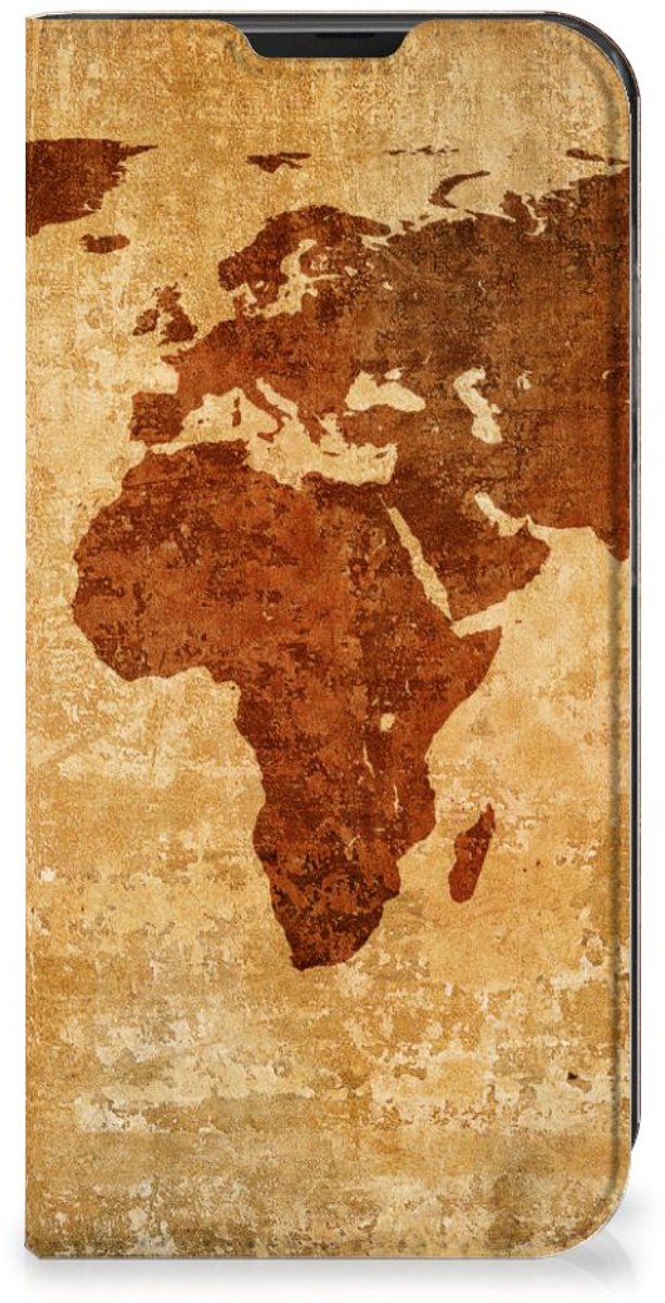 Samsung Galaxy Xcover 6 Pro Book Cover Wereldkaart