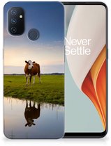 TPU Silicone Bumper pour OnePlus Nord N100 Coque Téléphone Vache